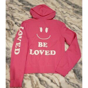 NWT JJ AUTHENTIC WOMEN'S Pink FULL ZIP JACKET SIZE XL Big Logo Be Loved